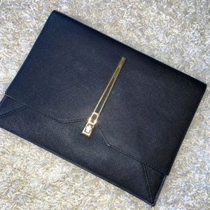 Black clutch purse